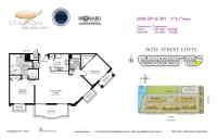 Unit 201 - 26 floor plan